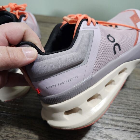 On Cloud Cloudnova x Women's Running Training Gym Shoes Size W 9.5 Mauve/ Dew - Picture 8 of 10